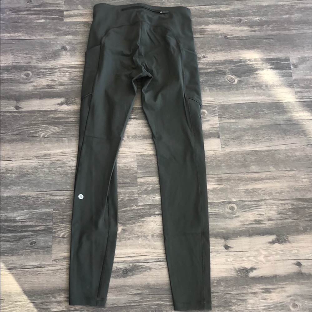 Lululemon olive green high-rise tight 28” leggings